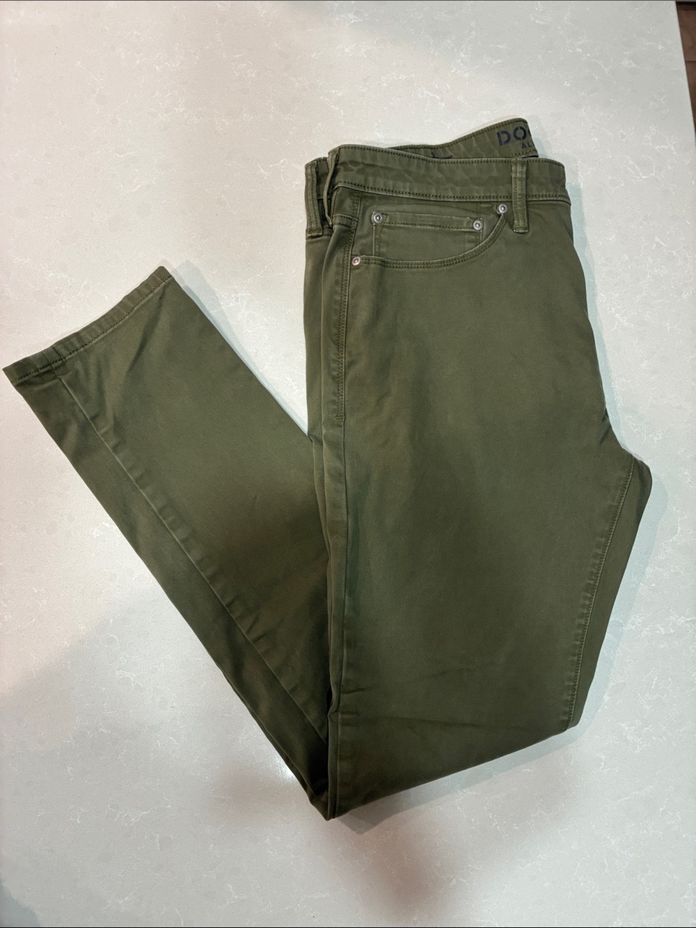 Dockers Men's Slim Straight Jeans - Olive